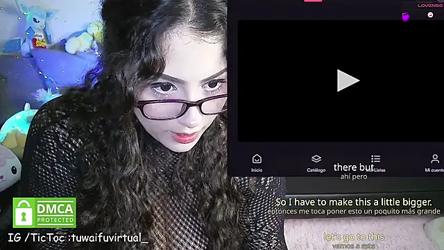 TuWaifuVirtual1 online show from 07.11.26