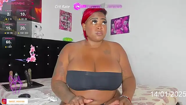 Snapshot of SWEETVICKY_XX chatting on 01.14.25 SWEETVICKY XX online show from 01.14.25