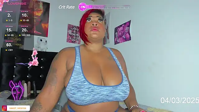 Snapshot of SWEETVICKY_XX chatting on 03.04.25 SWEETVICKY XX online show from 03.04.25