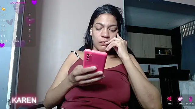 Karen sex92 online show from 07.30.26