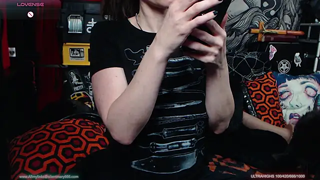 Snapshot of Silentmary chatting on 01.22.25 Silentmary online show from 01.22.25