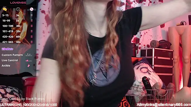 Snapshot of Silentmary chatting on 10.20.25 Silentmary online show from 10.20.25