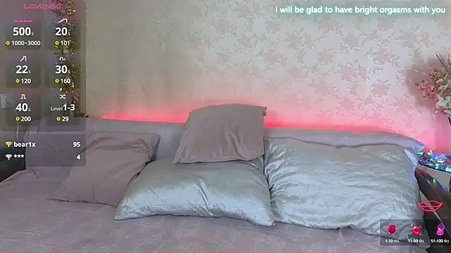 Snapshot of Adissana chatting on 02.02.25 Adissana online show from 02.02.25