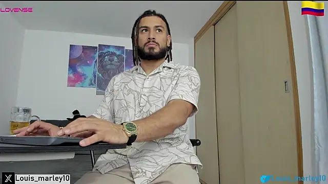 Snapshot of Louis_marley__ chatting on 03.16.25 Louis marley online show from 03.16.25