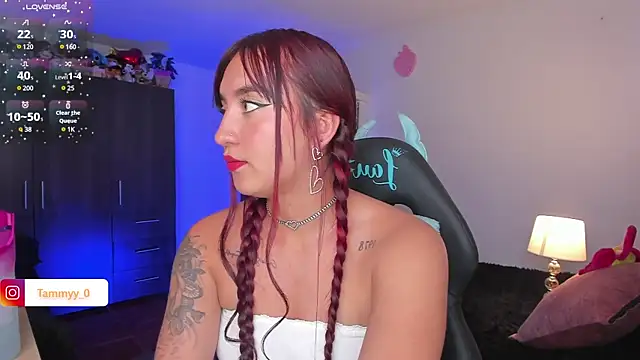 Snapshot of _Tammyy chatting on 02.14.25  Tammyy online show from 02.14.25