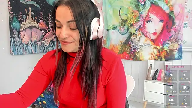 Snapshot of LovelyAzucena chatting on 03.18.25 LovelyAzucena online show from 03.18.25