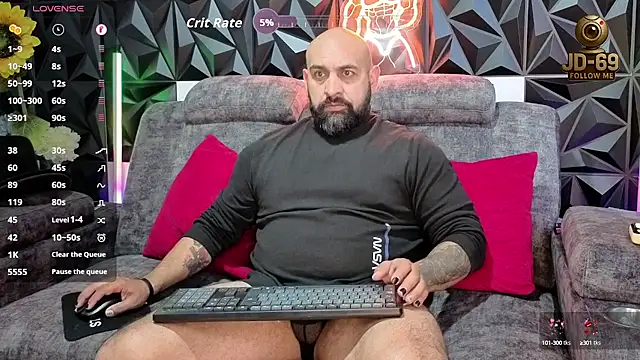 Snapshot of JD-69 chatting on 09.24.25 JD-69 online show from 09.24.25