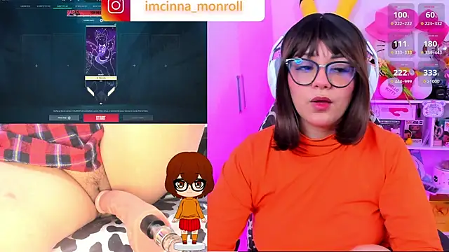 Snapshot of cinna_monroll chatting on 12.25.24 cinna monroll online show from 12.25.24