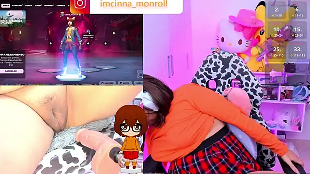 Snapshot of cinna_monroll chatting on 02.16.25 cinna monroll online show from 02.16.25