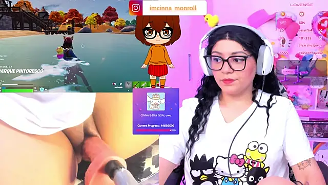 Snapshot of cinna_monroll chatting on 10.14.25 cinna monroll online show from 10.14.25