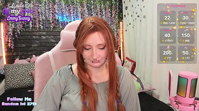 EmmyBunny online show from 01.15.25