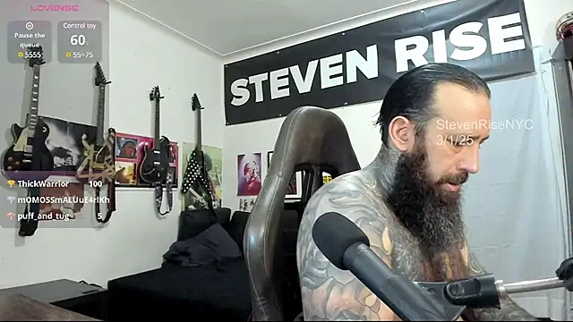 StevenRiseNYC online show from 03.02.25