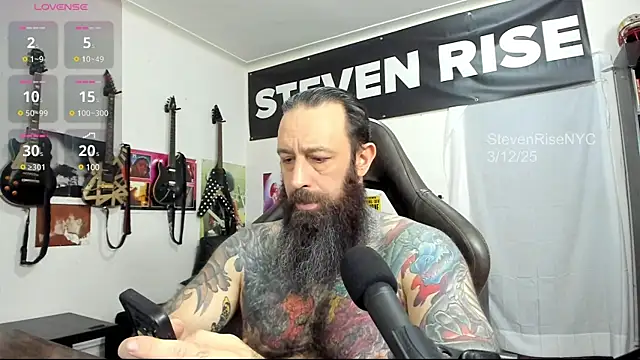 StevenRiseNYC online show from 03.12.25