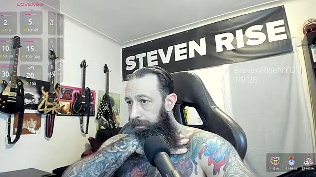 StevenRiseNYC online show from 01.10.26